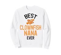 Le Meilleur Poisson-Clown de Tous Les Temps : Un Mignon Poisson pour Animaux de Compagnie Sweatshirt