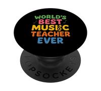 Le Meilleur Professeur de Musique du Monde ayant enseigné la Journée Mondiale des Enseignants PopSockets PopGrip Adhésif