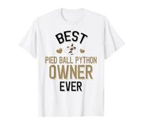 Le Meilleur propriétaire de Pied Ball Python de Tous Les Temps : Le Mignon Serpent Piebald T-Shirt
