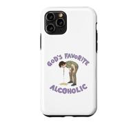 Le mème Amusant sur l'alcool préféré de Dieu Coque pour iPhone 11 Pro