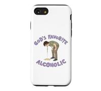 Le mème Amusant sur l'alcool préféré de Dieu Coque pour iPhone SE (2020) / 7/8