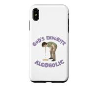 Le mème Amusant sur l'alcool préféré de Dieu Coque pour iPhone XS Max