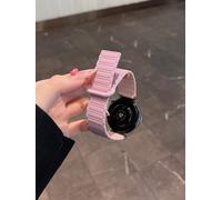 Le Même Style De Zhang Jingyi Convient Au Bracelet Magnétique En Silicone Huawei Gt5 Gt4gt3watch34profit3 Pour Hommes Et Femmes-Version Améliorée [Violet Clair Avec Sable Rose] - Interface De Montre