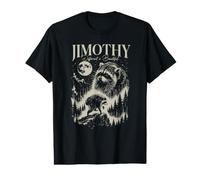 Le mème Viral de Jimothy Raccoon Different is Beautiful T-Shirt Graphique avec Valeur