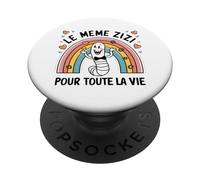 le meme zizi pour toute la vie EVJF humour future Mariée PopSockets PopGrip Interchangeable
