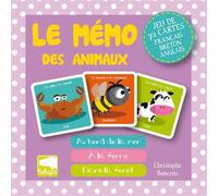 Le mémo des animaux Jeu de memory trilingue français-breton-anglais - Christophe Boncens - Beluga - Boîte ou accessoire - Jeux livres objets