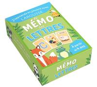 Le Mémo des lettres - J'apprends en jouant avec Larousse - Collectif - Larousse - Boîte ou accessoire - Jeux livres objets