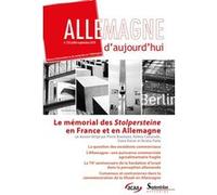 Le mémorial des Stolersteine en France et en Allemagne. Collectif (Auteur)