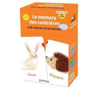 Le memory des contraires - Pour enrichir son vocabulaire - - Vanessa Vautier - Bordas - Scolaire / Universitaire