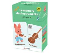 Le memory des instruments - - Lili La Baleine - Bordas - Scolaire / Universitaire