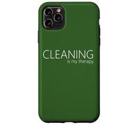 Le ménage, C'est ma thérapie, Maman, fière de Rester au Foyer Coque pour iPhone 11 Pro Max