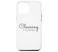 Le ménage, C'est ma thérapie, Maman, fière de Rester au Foyer Coque pour iPhone 12 Pro Max