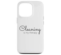 Le ménage, C'est ma thérapie, Maman, fière de Rester au Foyer Coque pour iPhone 13 Pro