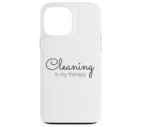 Le ménage, C'est ma thérapie, Maman, fière de Rester au Foyer Coque pour iPhone 13 Pro Max