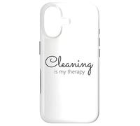 Le ménage, C'est ma thérapie, Maman, fière de Rester au Foyer Coque pour iPhone 17