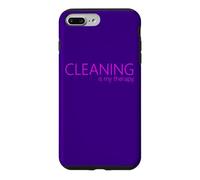Le ménage, C'est ma thérapie, Maman, fière de Rester au Foyer Coque pour iPhone 7 Plus/8 Plus