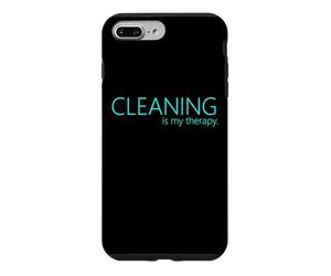 Le ménage, C'est ma thérapie, Maman, fière de Rester au Foyer Coque pour iPhone 7 Plus/8 Plus