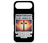 Le mentorat chrétien est Mon ministère mentorat Jésus Coque pour iPhone Air