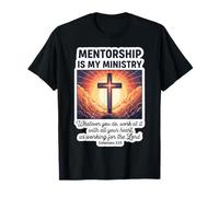 Le mentorat chrétien est Mon ministère mentorat Jésus T-Shirt