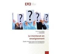 Le mentorat en enseignement - Collectif - Universitaires Europeennes - broché - Etude