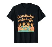 Le mercredi, nous buvons un café et dînons avec l'équipage T-Shirt
