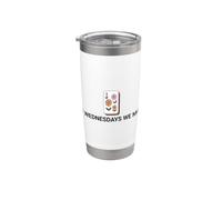 Le mercredi, We Mahj Gobelet isotherme en acier inoxydable double paroi