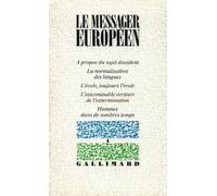 Le Messager européen, numéro 4