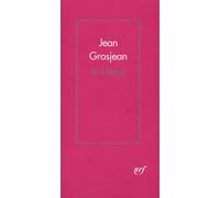 Jean Grosjean – Le Messie – Gallimard