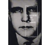 Le meurtre de suzy pommier - Emmanuel Bove - Manucius Eds - broché - Roman