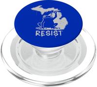Le Michigan résiste à Une Manifestation Contre Les Grenouilles Le Jour de la fête PopSockets PopGrip pour MagSafe
