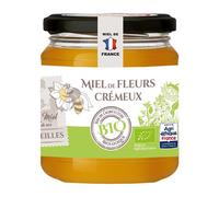 LE MIEL DE NOS ABEILLES-Miel de Fleurs Crémeux pot en verre 375g