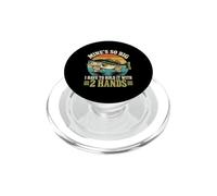 Le Mien est si Grand Que Je Dois Le Tenir à Deux Mains, pêche Amusante PopSockets PopGrip pour MagSafe