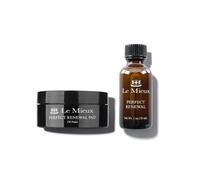 Le Mieux Perfect Renewal Set - Getle Peel for Face with Mandelic Acid Hyaluronic Acid Root et Niacinamide - Plebounds de pelage facial pour Clogg