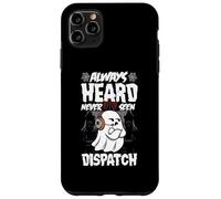Le Mignon Ghost Dispatcher Halloween est Toujours Entendu mais jamais vu Coque pour iPhone 11 Pro Max