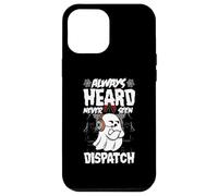 Le Mignon Ghost Dispatcher Halloween est Toujours Entendu mais jamais vu Coque pour iPhone 12 Pro Max