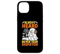 Le Mignon Ghost Dispatcher Halloween est Toujours Entendu mais jamais vu Coque pour iPhone 14 Plus