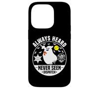 Le Mignon Ghost Dispatcher Halloween est Toujours Entendu mais jamais vu Coque pour iPhone 14 Pro