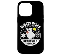 Le Mignon Ghost Dispatcher Halloween est Toujours Entendu mais jamais vu Coque pour iPhone 14 Pro Max