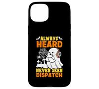 Le Mignon Ghost Dispatcher Halloween est Toujours Entendu mais jamais vu Coque pour iPhone 15 Plus