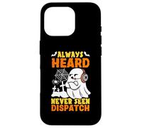 Le Mignon Ghost Dispatcher Halloween est Toujours Entendu mais jamais vu Coque pour iPhone 16 Pro