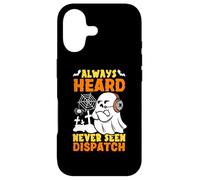 Le Mignon Ghost Dispatcher Halloween est Toujours Entendu mais jamais vu Coque pour iPhone 17