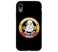 Le Mignon Ghost Dispatcher Halloween est Toujours Entendu mais jamais vu Coque pour iPhone XR