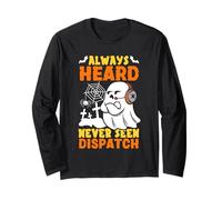 Le Mignon Ghost Dispatcher Halloween est Toujours Entendu mais jamais vu Manche Longue