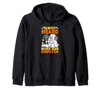 Le Mignon Ghost Dispatcher Halloween est Toujours Entendu mais jamais vu Sweat à Capuche