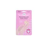 Le Mini Macaron • Masque ppur les mains 'Vanille' • Gants hydratants • Rose et Blanc • Deux gants