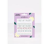 Le Mini Macaron Mini autocollants pour ongles - Fleur sauvage