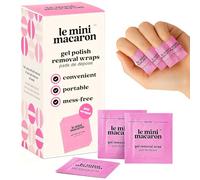 Le Mini Macaron - Patchs de Dépose pour Vernis Semi-Permanent - Kit de 100 Lingettes, Faciles à Utiliser - Format Pratique