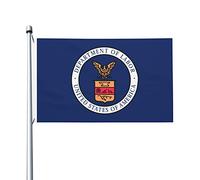 Le Ministère Du Travail Des États-Unis Décoration De Drapeau Drapeaux De Jardin Uv Fade Résistant Bannière Suspendre Pour Intérieur Vacances Pelouse 3X5 Ft