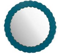 Le miroir torsadé en métal bleu - Amadeus - Bleu - Métal miroir G