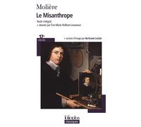 Molière – Le Misanthrope – Théâtre, édité par Jacques Chupeau – Gallimard Poche